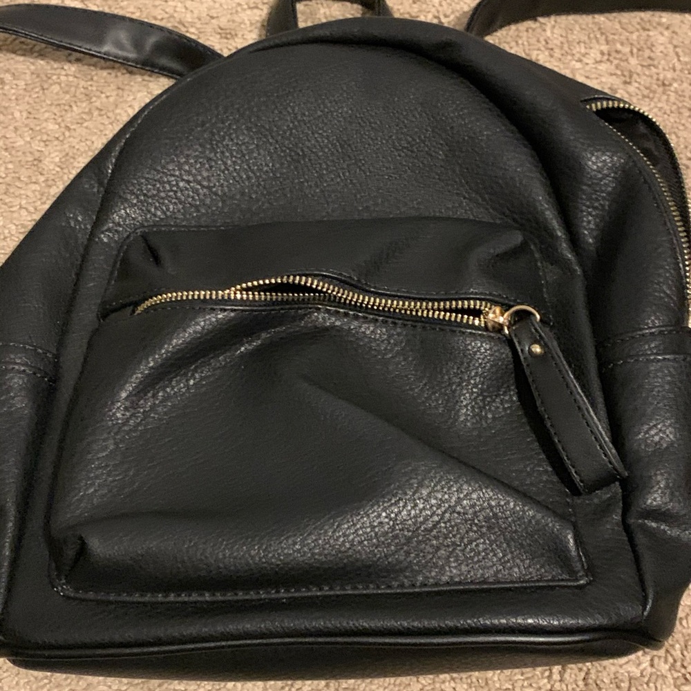Faux Leather Backpack - Picture 2 of 6